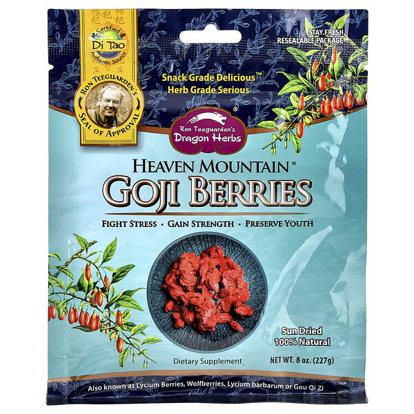 dra00699_v_18.jpg Ягоды годжи Heaven Mountain, 227 г (8 унций) — Dragon Herbs