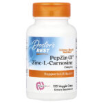 PepZin GI®, комплекс с цинк-L-карнозином, 120 растительных капсул — Doctor's Best