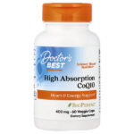 легкоусвояемый коэнзим Q10 с BioPerine®, 60 растительных капсул — Doctor's Best