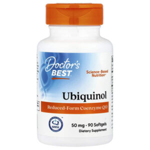 убихинол с Kaneka Q+®, 50 мг, 90 капсул — Doctor's Best
