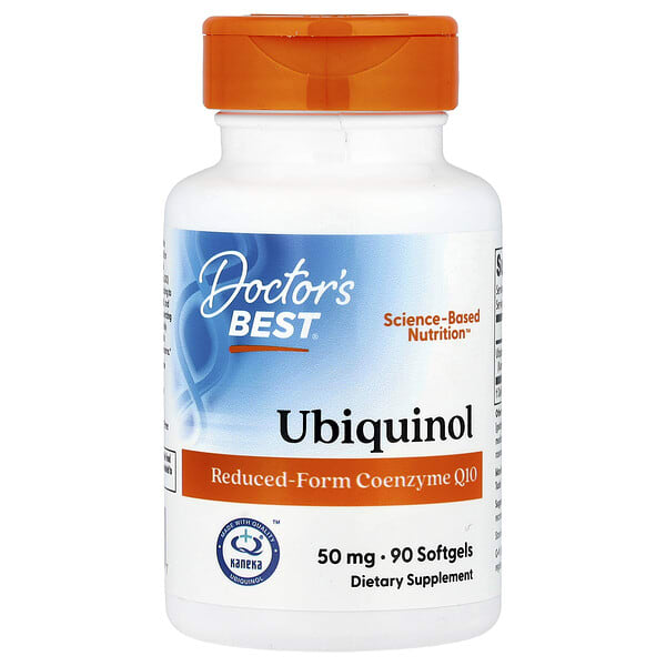 drb00178_v_80.jpg убихинол с Kaneka Q+®, 50 мг, 90 капсул — Doctor's Best