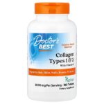 коллаген типов 1 и 3 с витамином C, 180 таблеток — Doctor's Best
