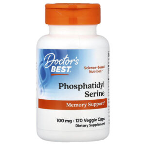 фосфатидилсерин, 100 мг, 120 растительных капсул — Doctor's Best
