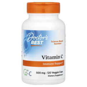 витамин C, 500 мг, 120 растительных капсул — Doctor's Best
