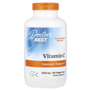 Витамин C с Quali-C, 1000 мг, 360 вегетарианских капсул — Doctor's Best