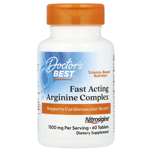 drb00406_v_73.jpg комплекс с аргинином быстрого действия, 60 таблеток — Doctor's Best