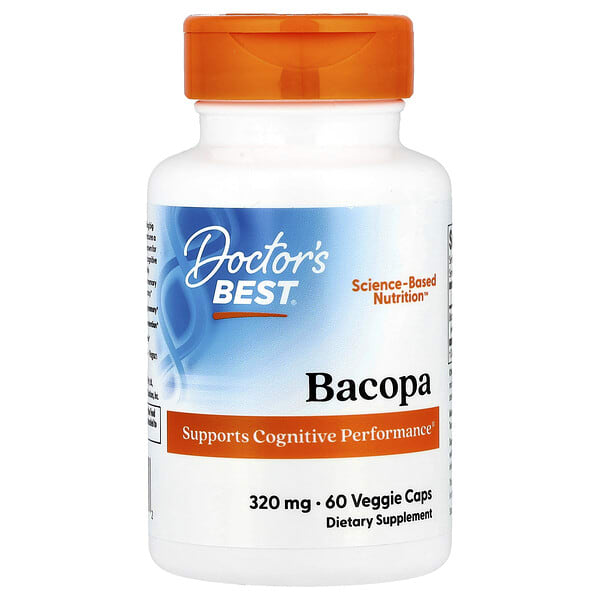drb00454_v_91.jpg бакопа с Synapsa, 320 мг, 60 вегетарианских капсул — Doctor's Best