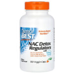 NAC для регуляции процесса детоксикации, 180 вегетарианских капсул — Doctor's Best