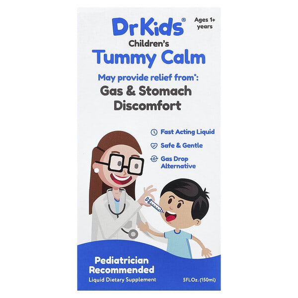 dri00003_v_21.jpg Children's Tummy Calm, для детей от 1 года, 150 мл (5 жидк. унций) — DrKids