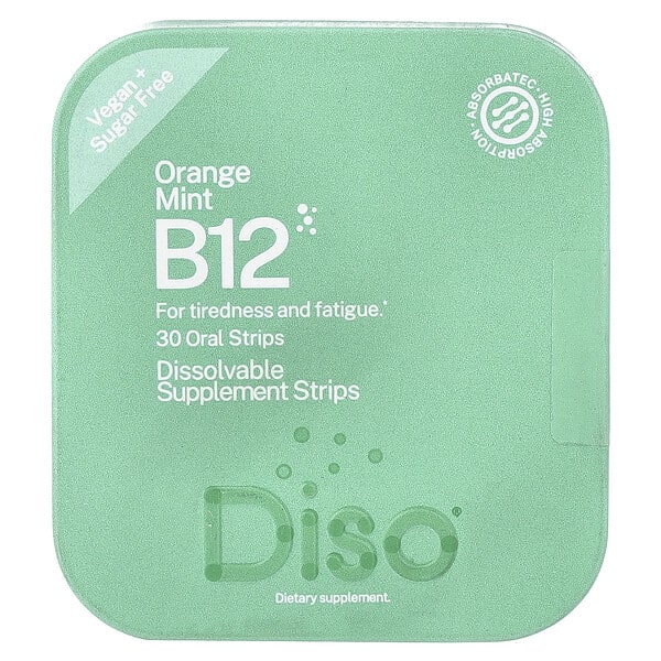 dso48000_v_9.jpg B12, апельсин и мята, 30 полосок для полости рта — Diso