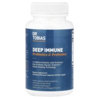усиленная добавка для укрепления иммунитета, пробиотики и пребиотики, 60 капсул с отсроченным высвобождением — Dr. Tobias