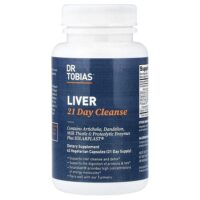 Liver 21 Day Cleanse, 63 вегетарианские капсулы — Dr. Tobias