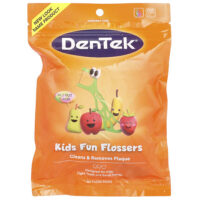 Kids Fun Flossers, дикие фрукты, 90 зубочисток — DenTek