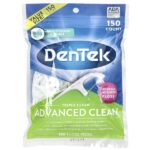Advanced Clean Floss Picks, жидкость для полоскания рта, 150 зубочисток — DenTek