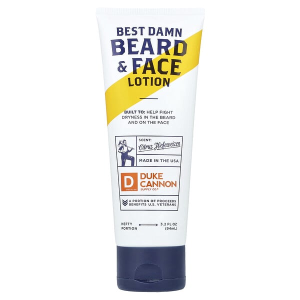 duk00260_v_8.jpg Best Damn Beard & Face Lotion, Citrus Hefeweizen, 94 мл (3,2 жидк. унц.) — Duke Cannon Supply Co.