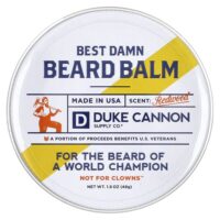 Best Damn Beard Balm, красное дерево, 48 г (1,6 унции) — Duke Cannon Supply Co.