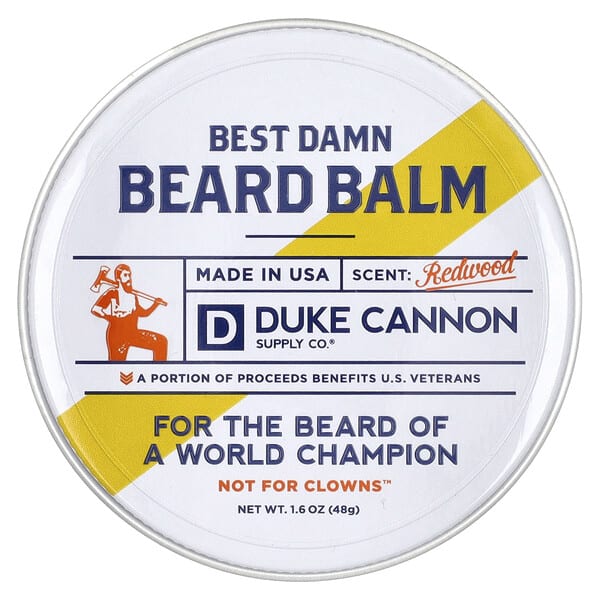 duk00466_v_4.jpg Best Damn Beard Balm, красное дерево, 48 г (1,6 унции) — Duke Cannon Supply Co.