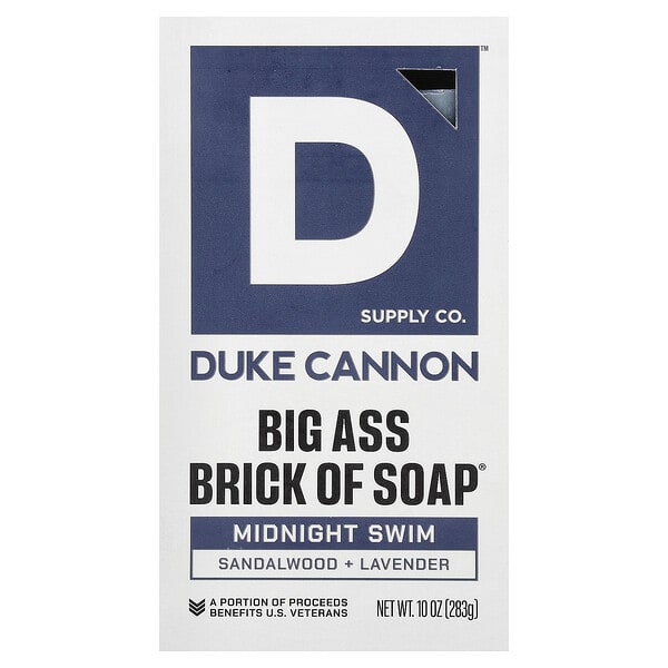duk00516_v_22.jpg мыло Big Brick Of Bar Soap®, Midnight Swim, 283 г (10 унций) — Duke Cannon Supply Co.