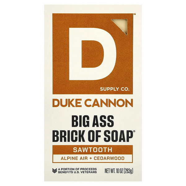 duk00517_v_22.jpg Big Brick Of Bar Soap®, Sawtooth, 283 г (10 унций) — Duke Cannon Supply Co.