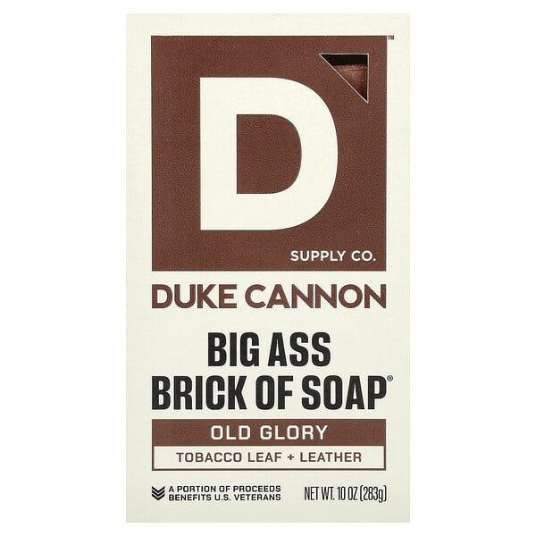 duk00526_v_22.jpg Big Brick Of Bar Soap®, Old Glory, 283 г (10 унций) — Duke Cannon Supply Co.