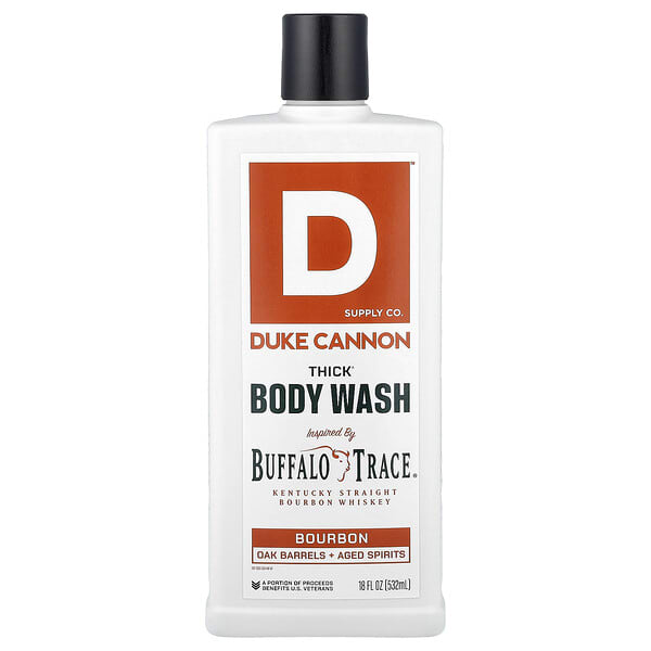 duk00532_v_8.jpg Thick®, гель для душа, бурбон, 532 мл (18 жидк. унций) — Duke Cannon Supply Co.