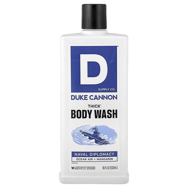 duk00538_v_8.jpg Thick®, гель для душа, морская пошлина, 532 мл (18 жидк. унций) — Duke Cannon Supply Co.
