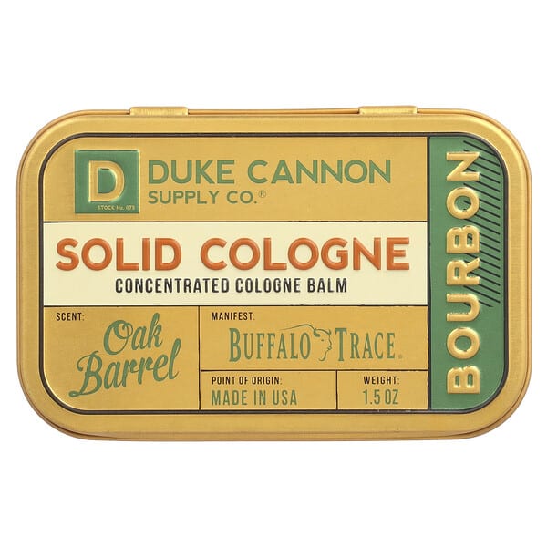 duk00804_v_5.jpg твёрдый одеколон, бурбон, дубовая бочка, 40 г (1,5 унции) — Duke Cannon Supply Co.