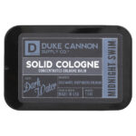 Solid Cologne, Midnight Swim, темная вода, 1,5 унции — Duke Cannon Supply Co.