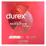 Thin, для чувствительных глаз, Regular Fit, 24 латексных презерватива — Durex