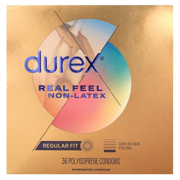 dur90805_v_19.jpg Real Feel Non-Latex, Regular Fit, 36 полиизопреновых презервативов — Durex
