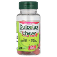 Chewy Fruit Bites, со вкусом вишни, 30 жевательных таблеток — Dulcolax