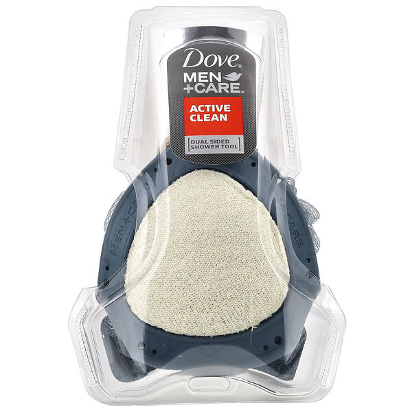 dve02791_v_12.jpg Men + Care™, Active Clean, двустороннее средство для душа, 1 шт. — Dove