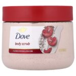 скраб для тела, измельченная вишня и молоко с чиа, 425 г (15 унций) — Dove