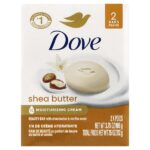 Мыло для красоты, масло ши и ваниль, 2 шт. по 106 г (3,75 унции) — Dove — изображение 2