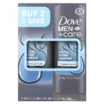 Men+Care, Clean Comfort, гель для душа, гель для душа, 2 шт. в упаковке, 532 мл (18 жидк. унций) — Dove — изображение 2
