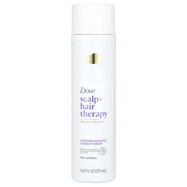 dve50722_v_8.jpg Scalp + Hair Therapy, укрепляющий кондиционер, 273 мл (9,25 жидк. унц.) — Dove