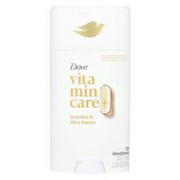 Vitamin Care + дезодорант, персики и масло ши, 74 г (2,6 унции) — Dove