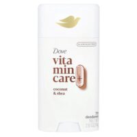 Vitamin Care + дезодорант, кокос и ши, 74 г (2,6 унции) — Dove