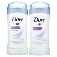 Дезодорант-антиперспирант, свежий, 2 шт. В упаковке, 74 г (2,6 унции) — Dove