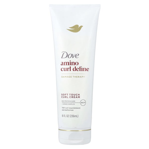 dve51729_v_8.jpg Amino Curl Define, крем для вьющихся волос, для вьющихся и кудрявых волос, 236 мл (8 жидк. унций) — Dove