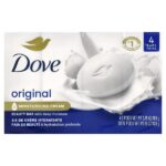Мыло Beauty Bar, глубокое увлажнение, белое, 4 шт., По 106 г (3,75 унции) — Dove — изображение 2