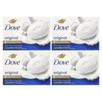 Мыло Beauty Bar, глубокое увлажнение, белое, 4 шт., По 106 г (3,75 унции) — Dove