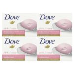 Мыло Beauty Bar с глубоким увлажнением, розовое, 4 насадки по 4 унции (113 г) каждая — Dove