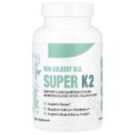 Дон Кольбер, доктор медицины Super K2, 120 капсул (200 мкг в капсуле) — Divine Health