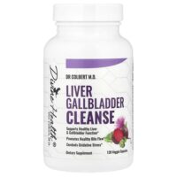 Д-р Кольбер Liver Gallbladder Cleanse, 120 растительных капсул — Divine Health