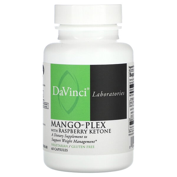 dvi00006_v_13.jpg Mango-Plex с малиновыми кетонами, 60 капсул — DaVinci Laboratories