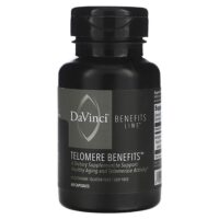 Telomere Benefits, 60 капсул (250 мг на капсулу) — DaVinci Laboratories