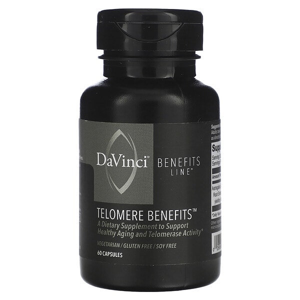 dvi00331_v_8.jpg Telomere Benefits, 60 капсул (250 мг на капсулу) — DaVinci Laboratories