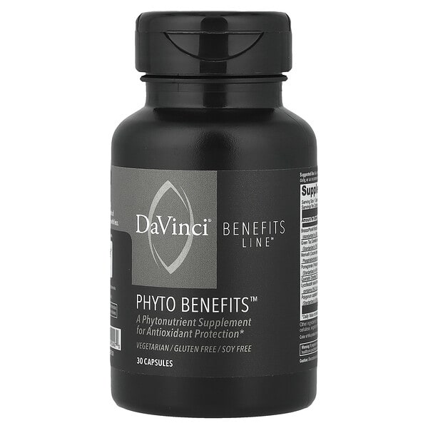 dvi00497_v_24.jpg Benefits Line™, Phyto Benefits™, 30 капсул — DaVinci Laboratories