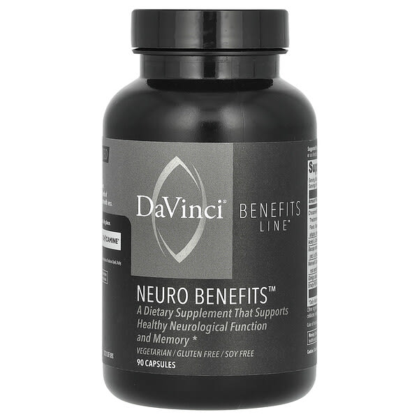 dvi00545_v_8.jpg Benefits Line, Neuro Benefits, 90 капсул — DaVinci Laboratories
